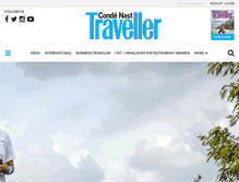 Tablet Screenshot of cntraveller.in